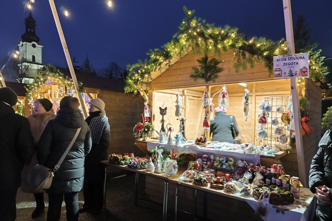 Na Żegocińskim Jarmarku Bożonarodzeniowym - 13-14.12.2025.