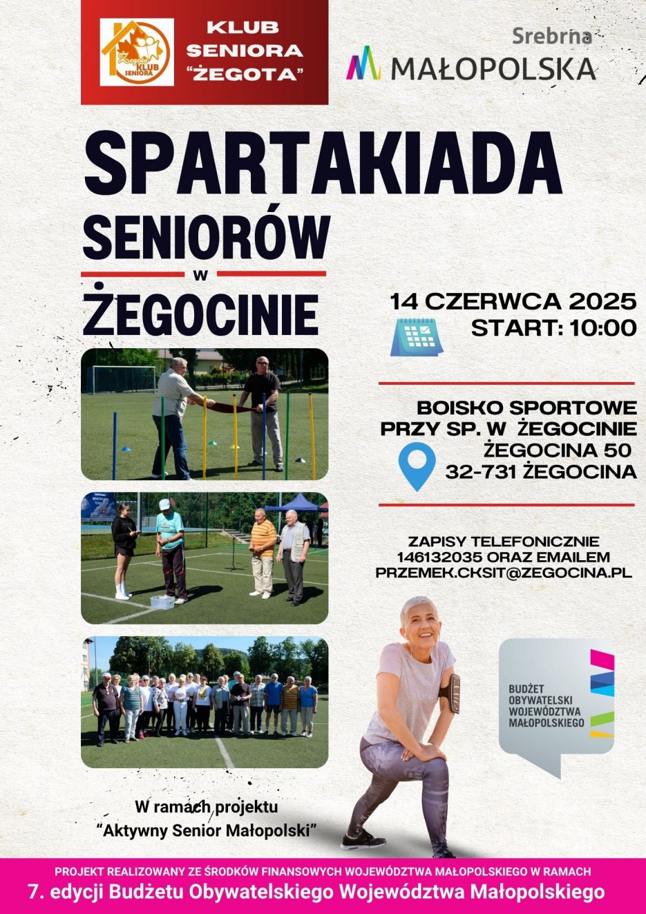 Zaproszenie na Spartakiadę Seniorów