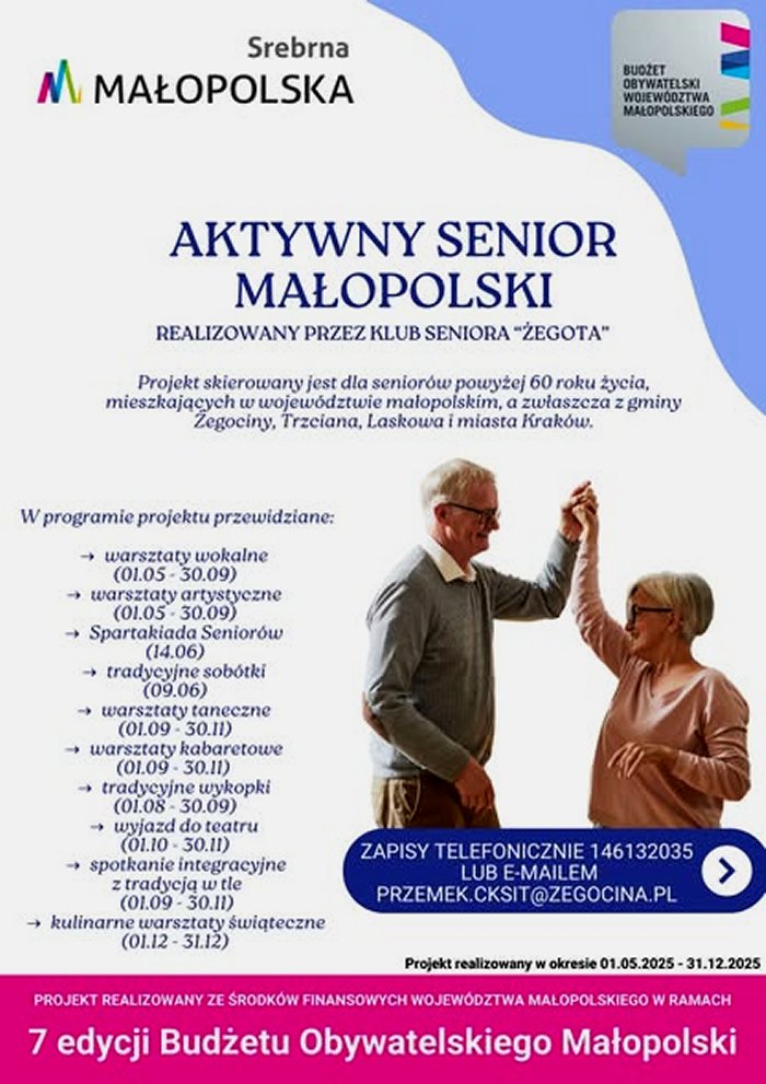 Aktywny Senior Małopolsk 2025